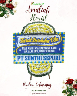 Papan Bunga Duka di Ilamburawi